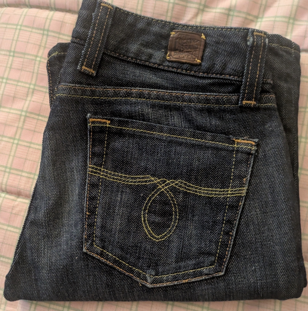 Womens Lucky Brand Indigo Denim Bootcut Jeans